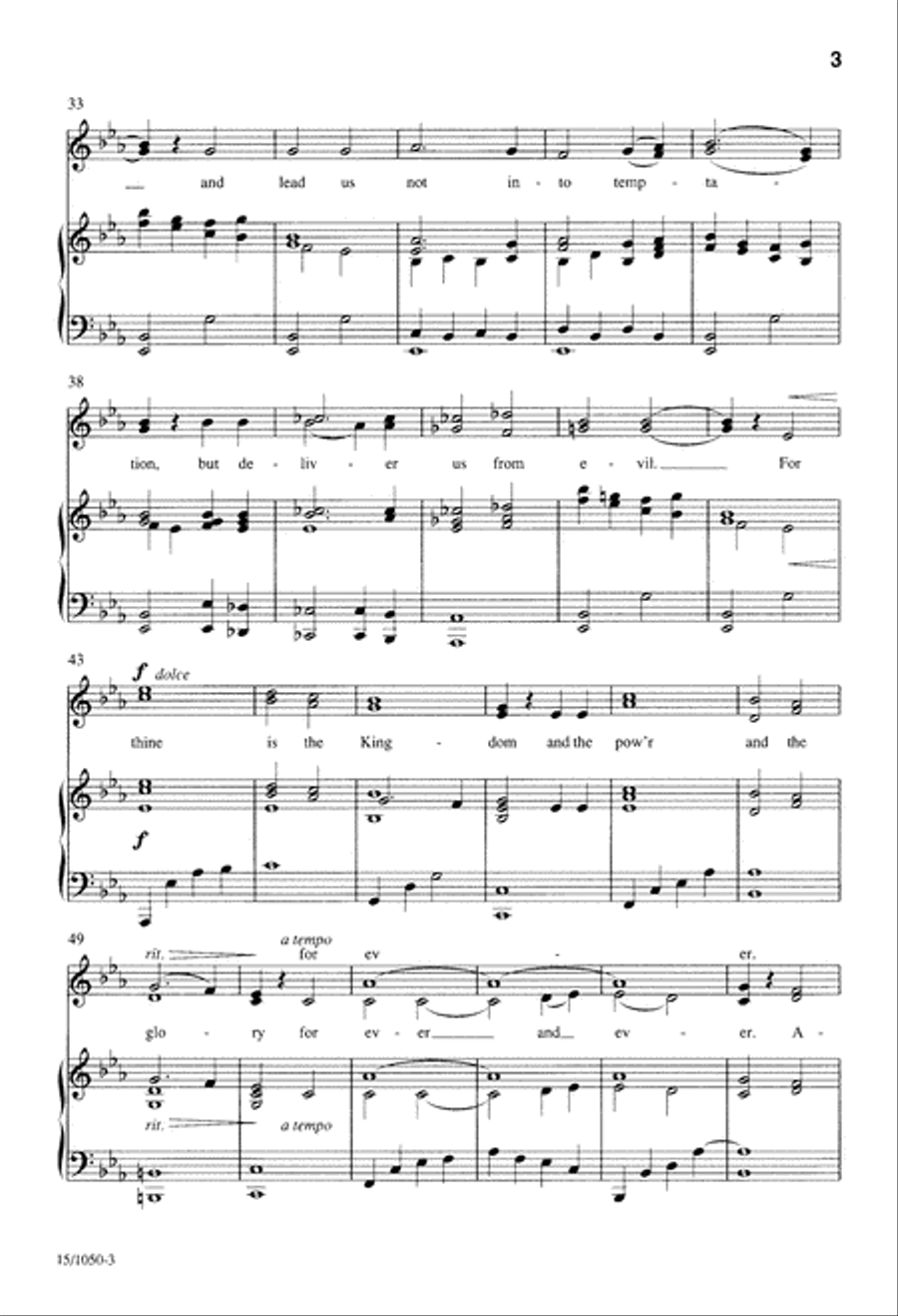 Praise Him for Peace on Earth (Digital Download) Unison Choir scores gallery preview page 3