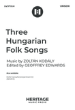 Three Hungarian Folk Songs