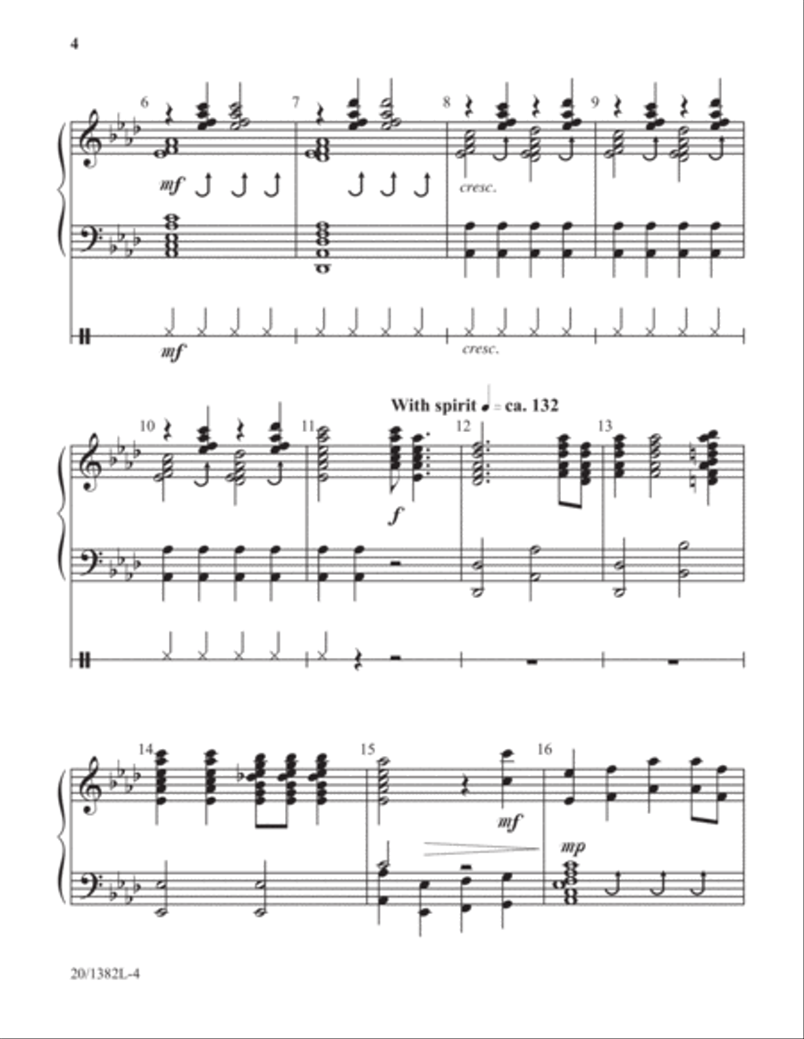The Gospel Train (Digital Download) 5-Octaves scores gallery preview page 3