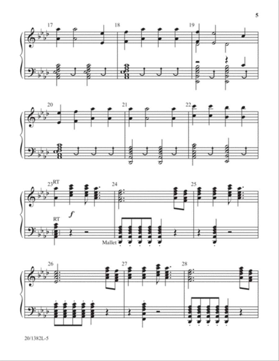 The Gospel Train (Digital Download) 5-Octaves scores gallery preview page 4