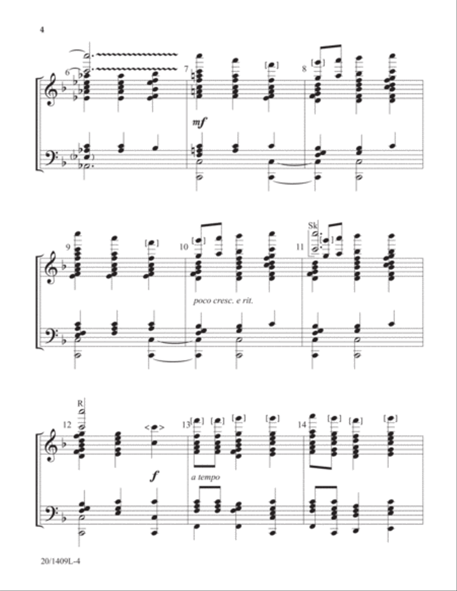 Glory and Praise (Digital Download) 5-Octaves scores gallery preview page 2