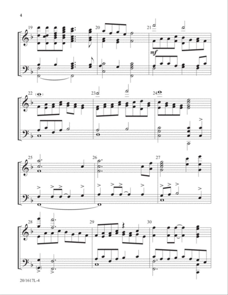 An Evergreen Christmas (Digital Download) 5-Octaves scores gallery preview page 3