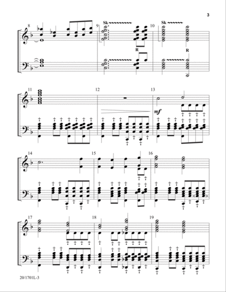 Guide Me, O Thou Great Jehovah (Digital Download) 5-Octaves scores gallery preview page 2