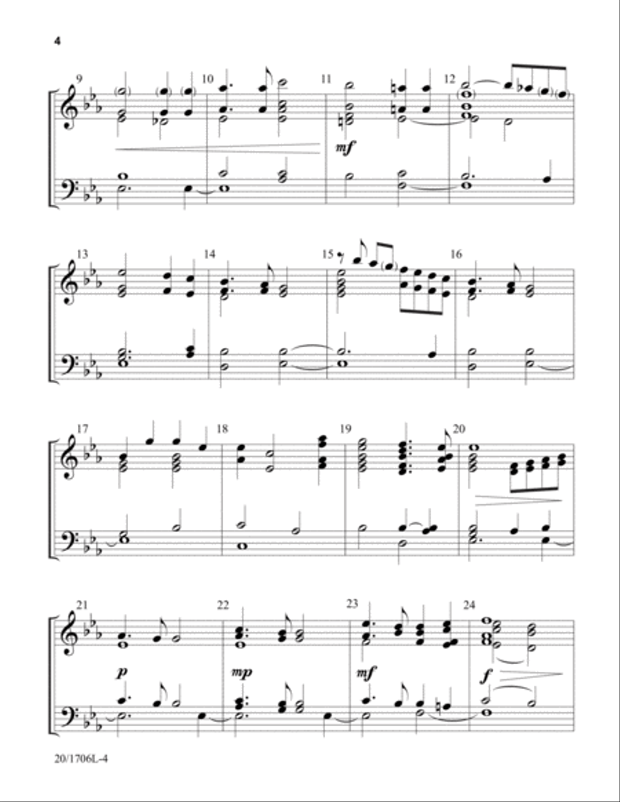 Come, Ye Disconsolate (Digital Download) 3-Octaves scores gallery preview page 2