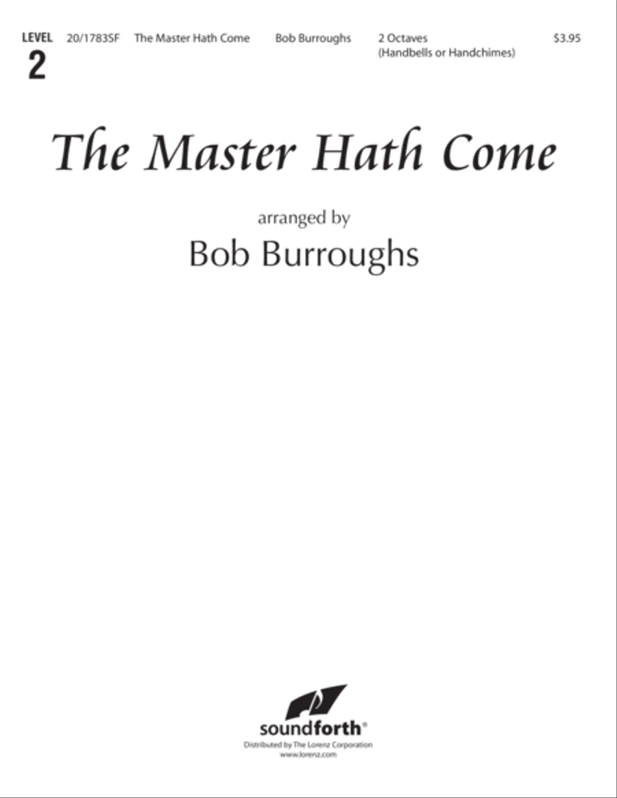 The Master Hath Come (Digital Download) 2-Octaves scores gallery preview page 1