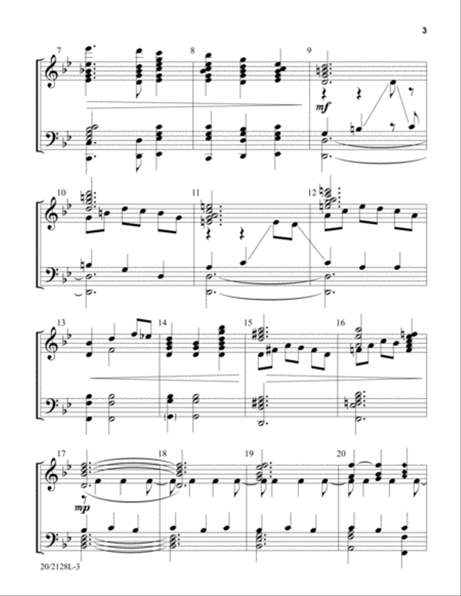 Come Ye Thankful, Gather Together (Digital Download) 5-Octaves scores gallery preview page 3
