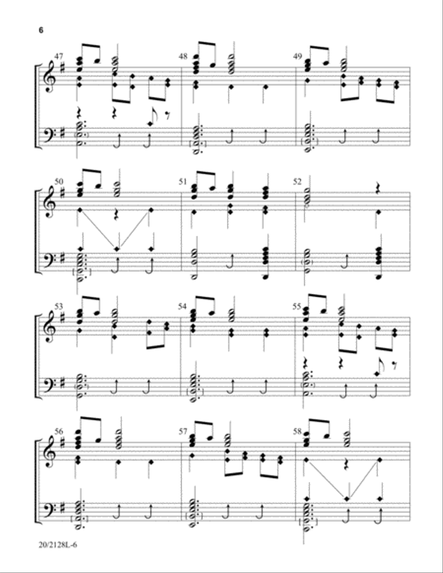 Come Ye Thankful, Gather Together (Digital Download) 5-Octaves scores gallery preview page 6