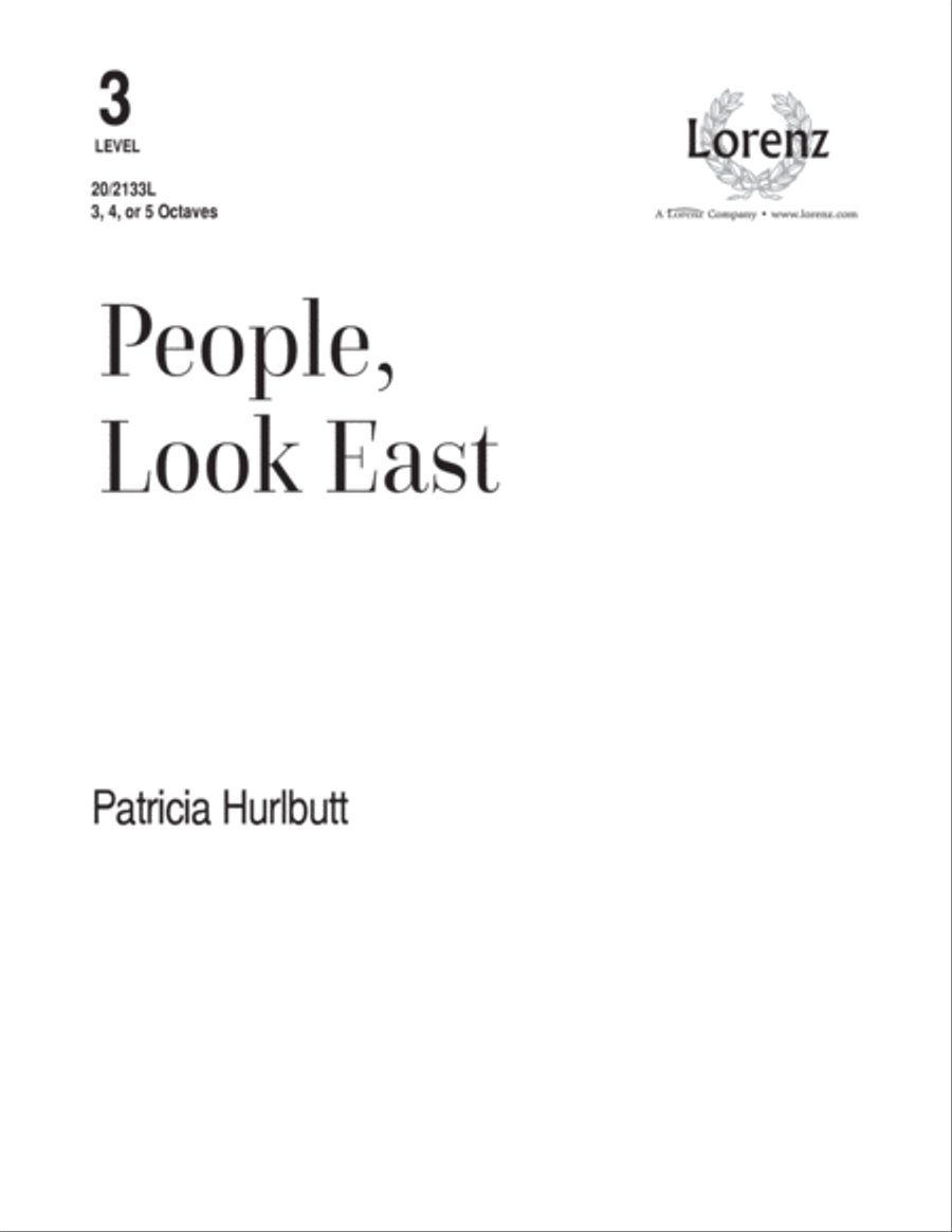 People, Look East (Digital Download) 5-Octaves scores gallery preview page 1