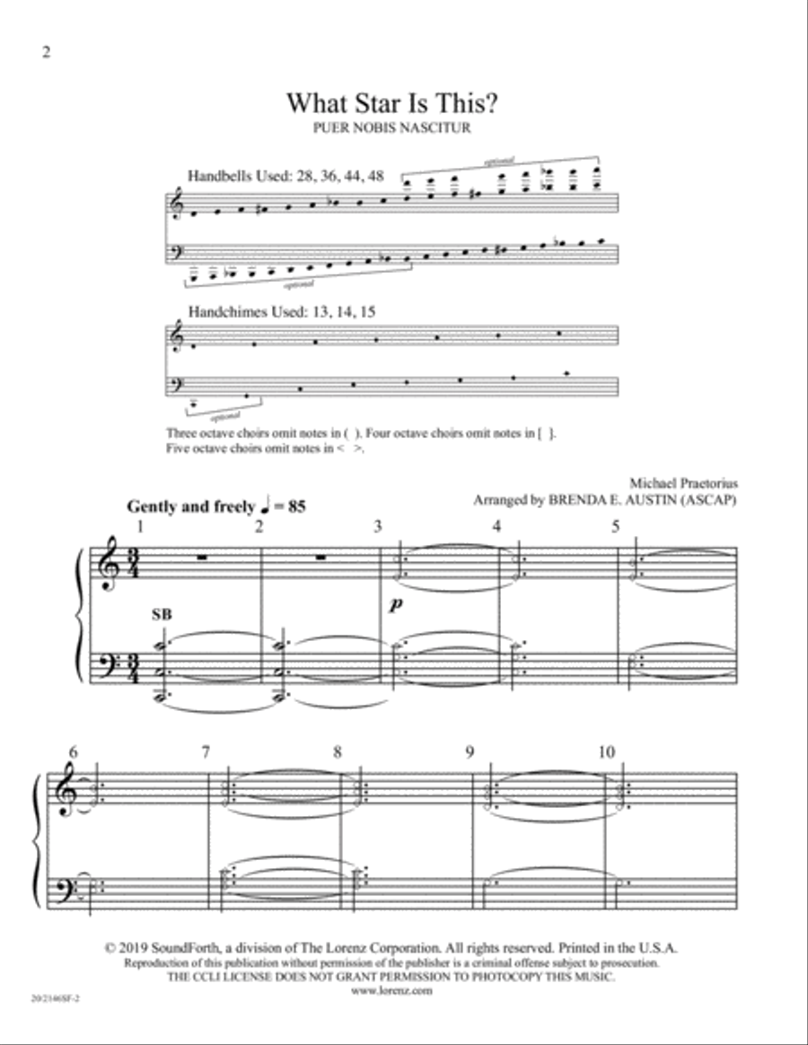 What Star Is This? (Digital Download) 5-Octaves scores gallery preview page 2