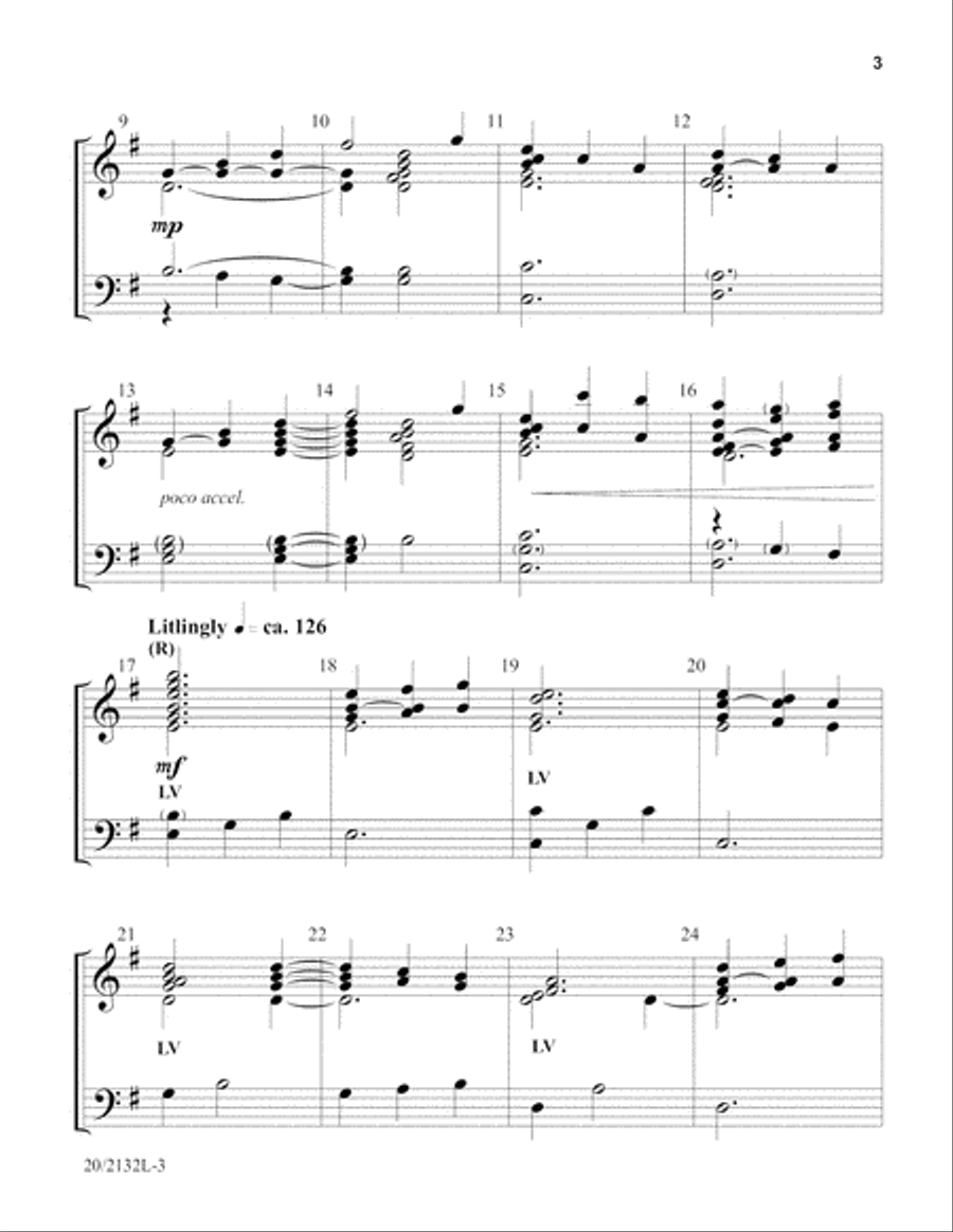 Where Waters Flow (Digital Download) 3-Octaves scores gallery preview page 3