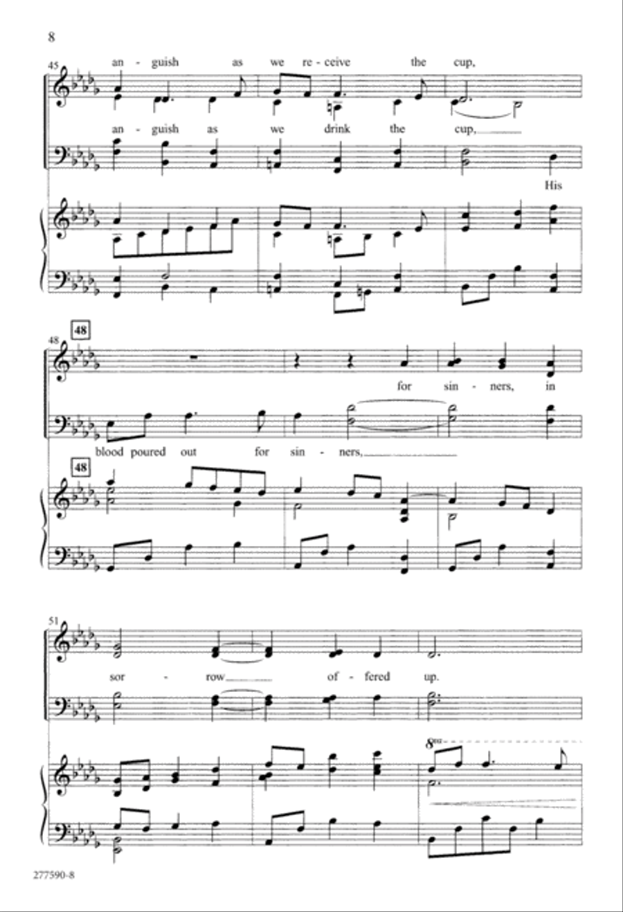 In Remembrance (Digital Download) 4-Part scores gallery preview page 8