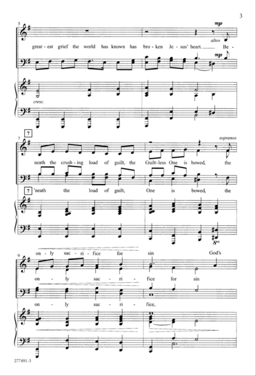 The Darkest Hour (Digital Download) 4-Part scores gallery preview page 3