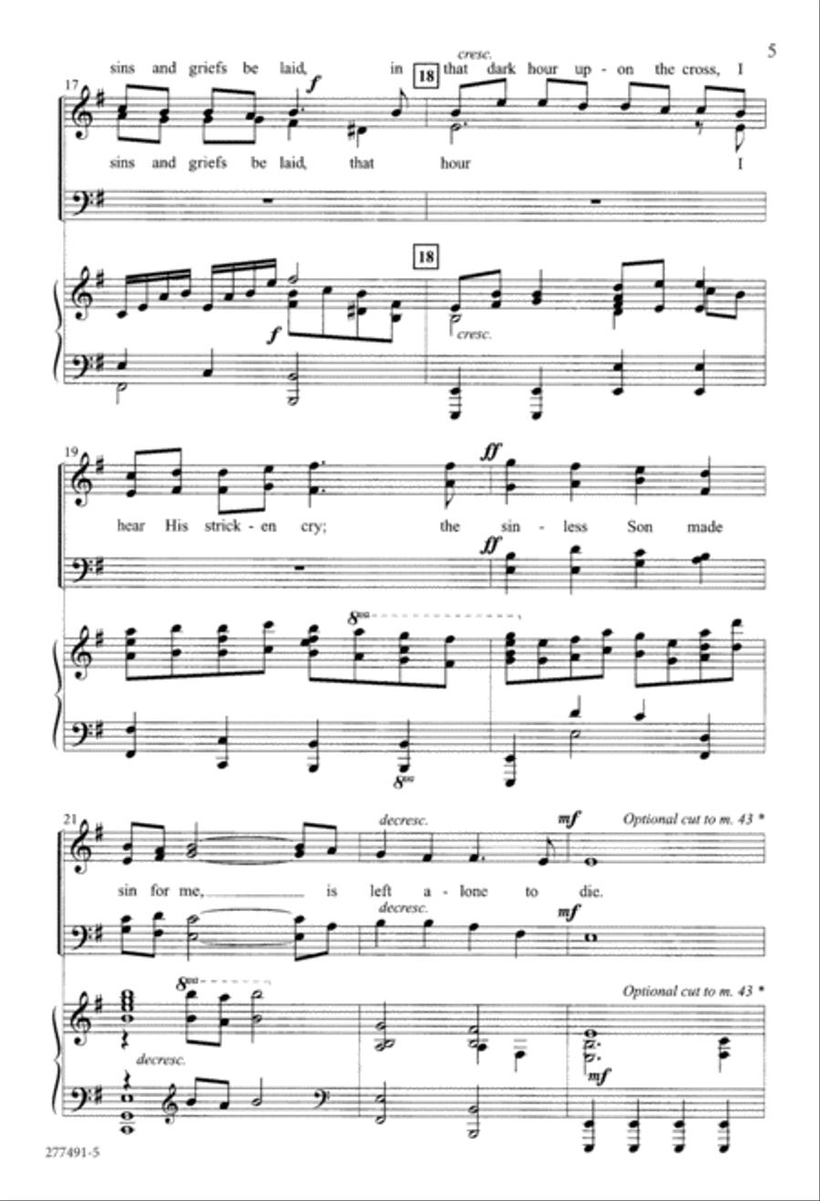 The Darkest Hour (Digital Download) 4-Part scores gallery preview page 5