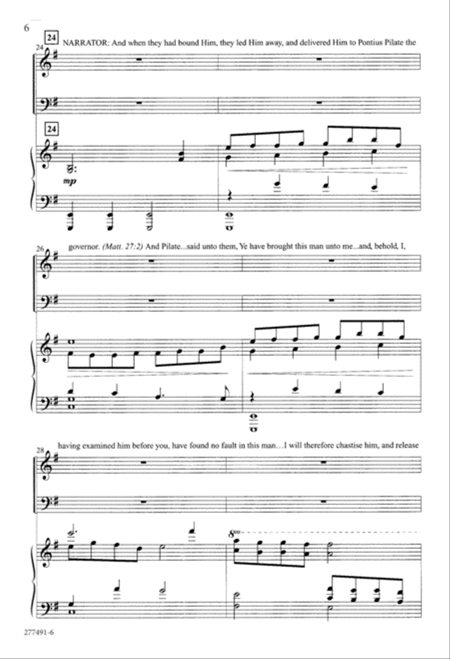 The Darkest Hour (Digital Download) 4-Part scores gallery preview page 6