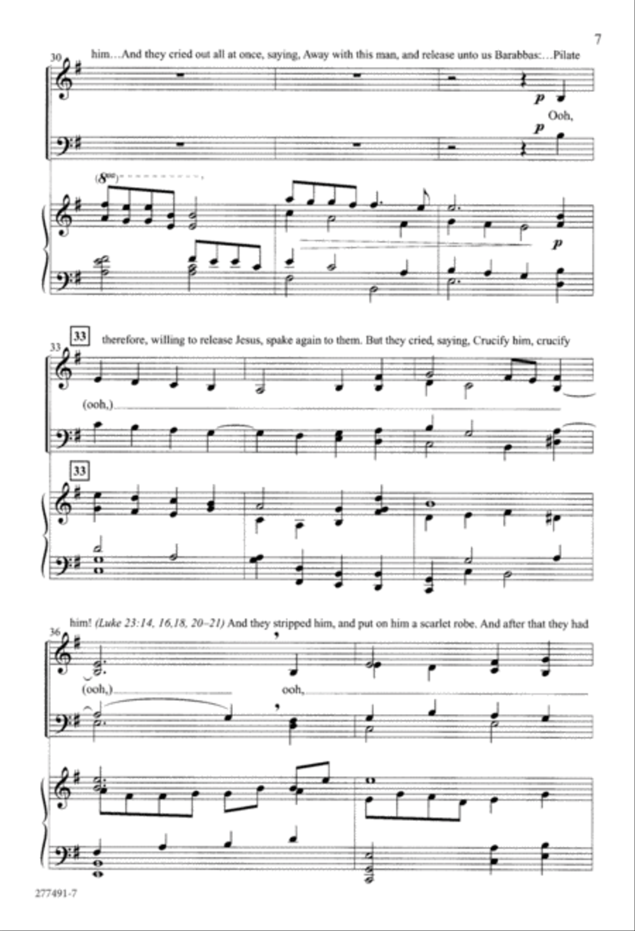 The Darkest Hour (Digital Download) 4-Part scores gallery preview page 7