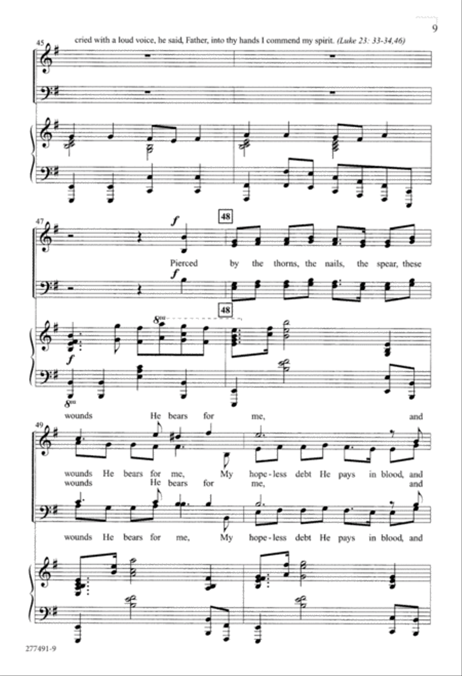 The Darkest Hour (Digital Download) 4-Part scores gallery preview page 9