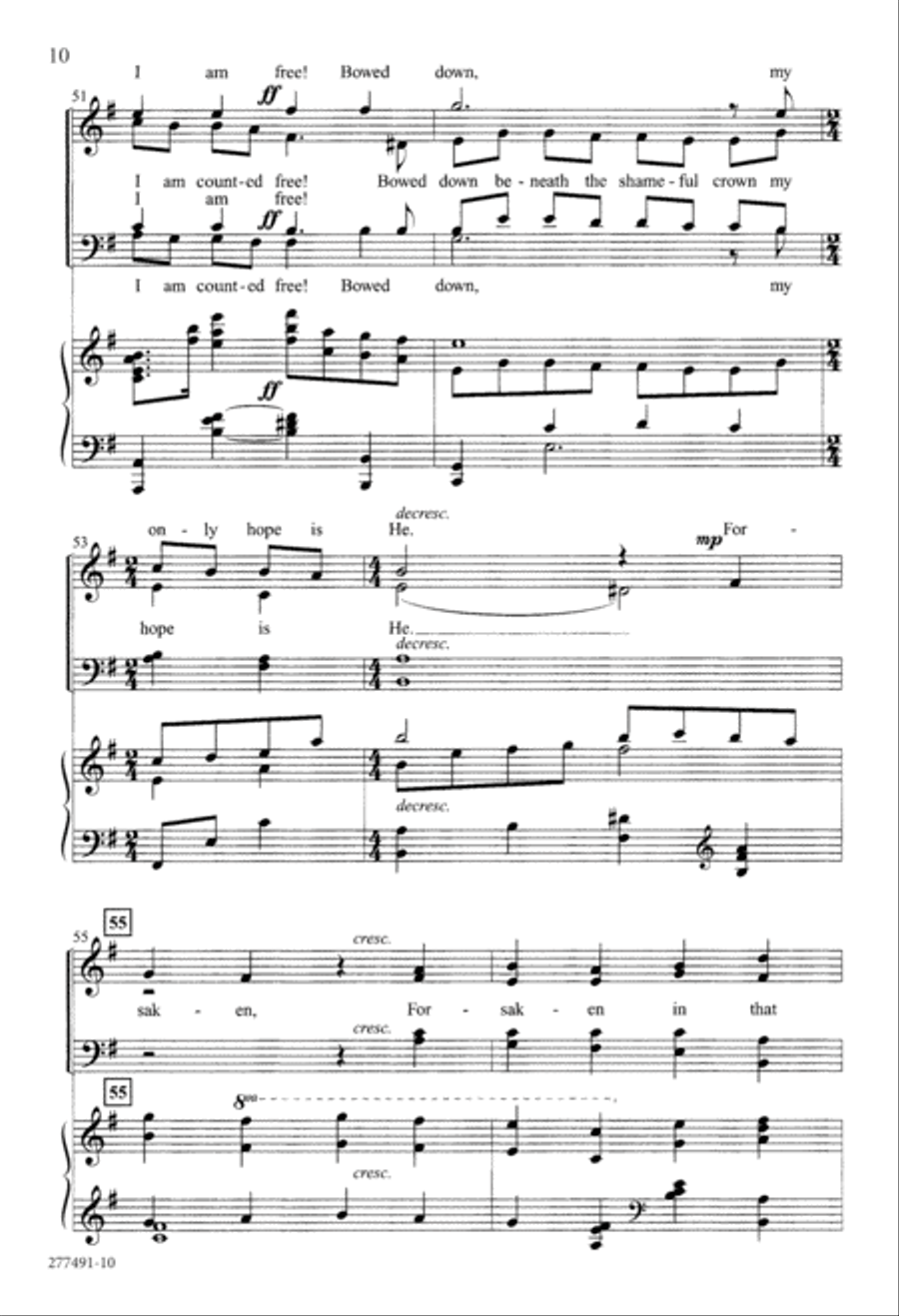 The Darkest Hour (Digital Download) 4-Part scores gallery preview page 10