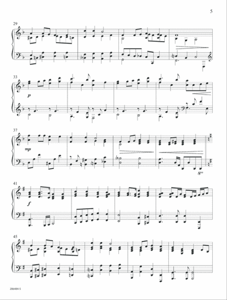 Jesus Loves Even Me (Digital Download) Piano Solo scores gallery preview page 5