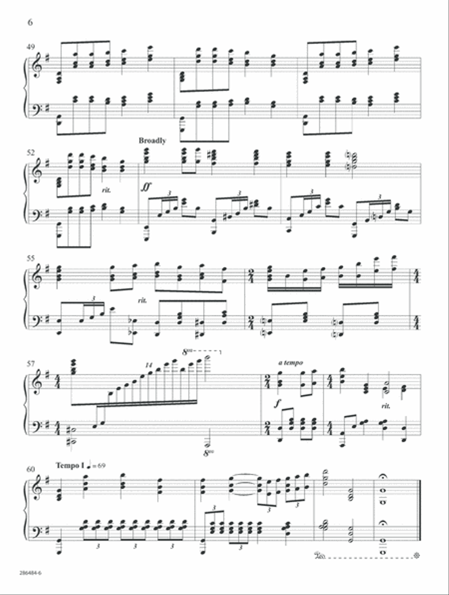 Jesus Loves Even Me (Digital Download) Piano Solo scores gallery preview page 6