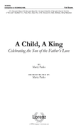 A Child, A King - Full Score (Digital Download)