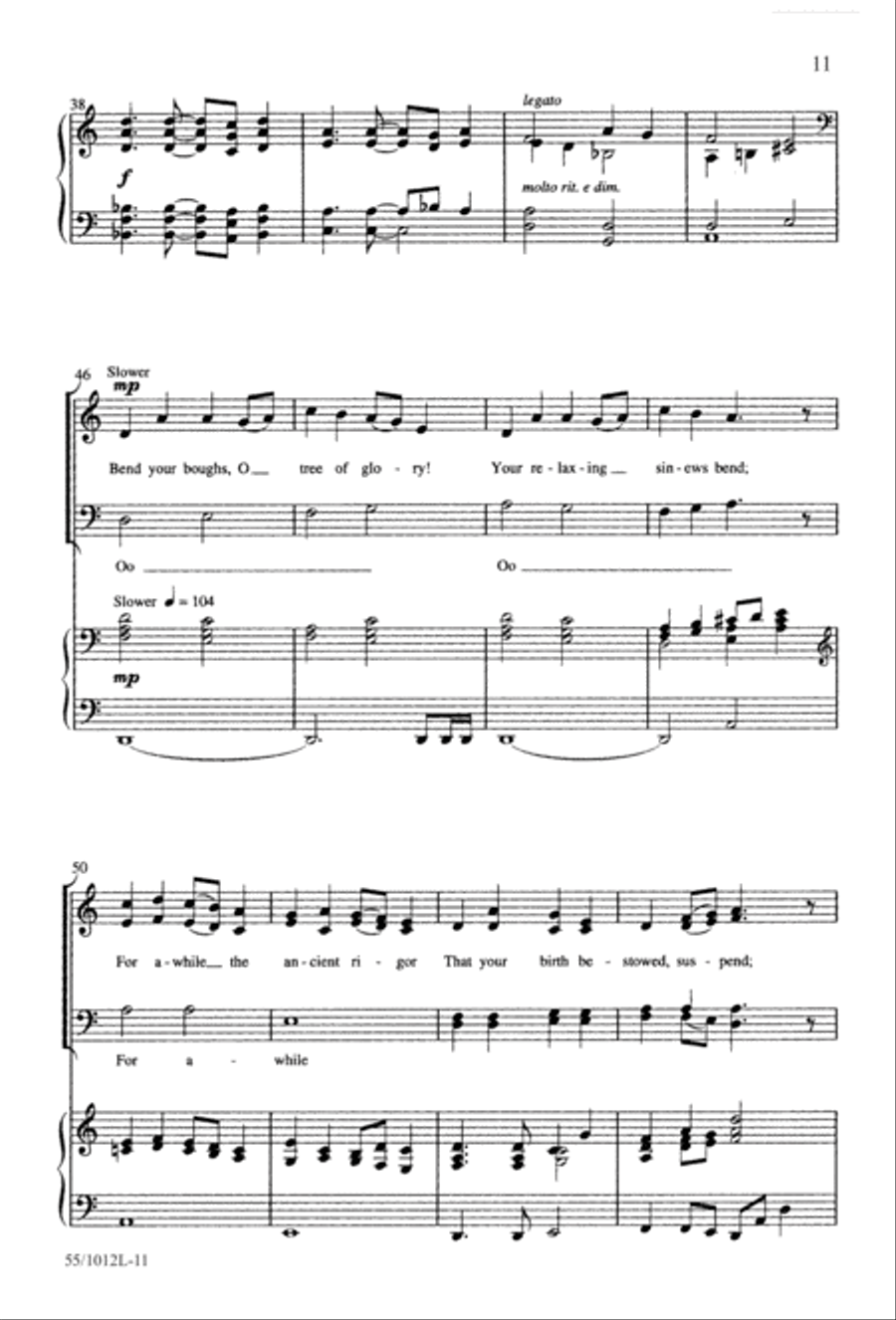 Stations of the Cross (Digital Download) 4-Part scores gallery preview page 13