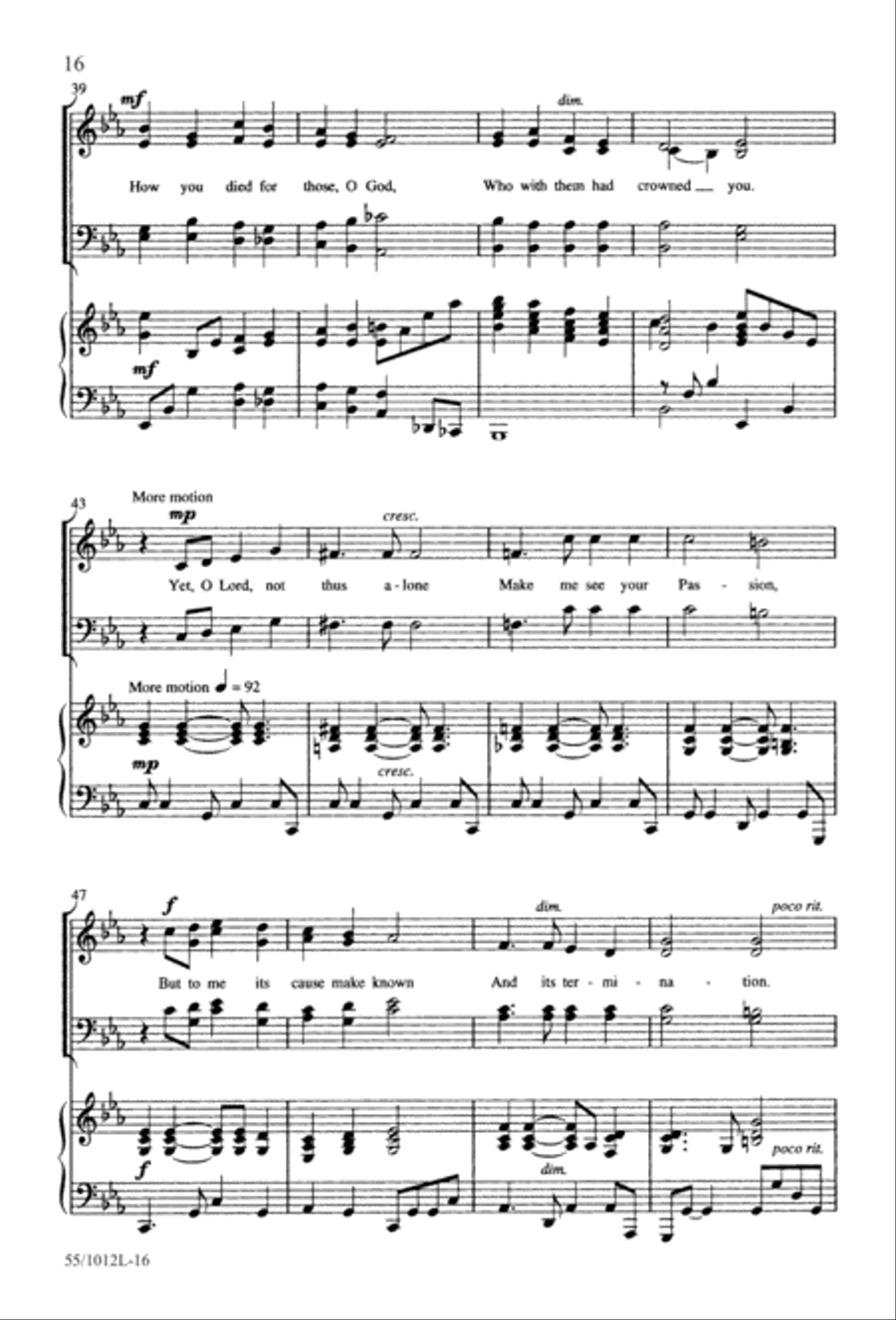 Stations of the Cross (Digital Download) 4-Part scores gallery preview page 18