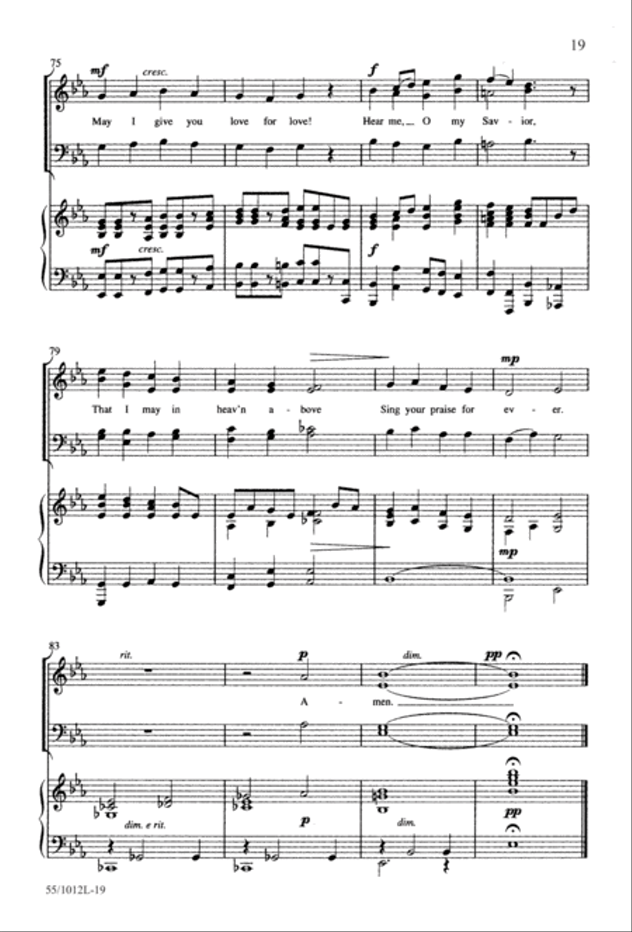 Stations of the Cross (Digital Download) 4-Part scores gallery preview page 21