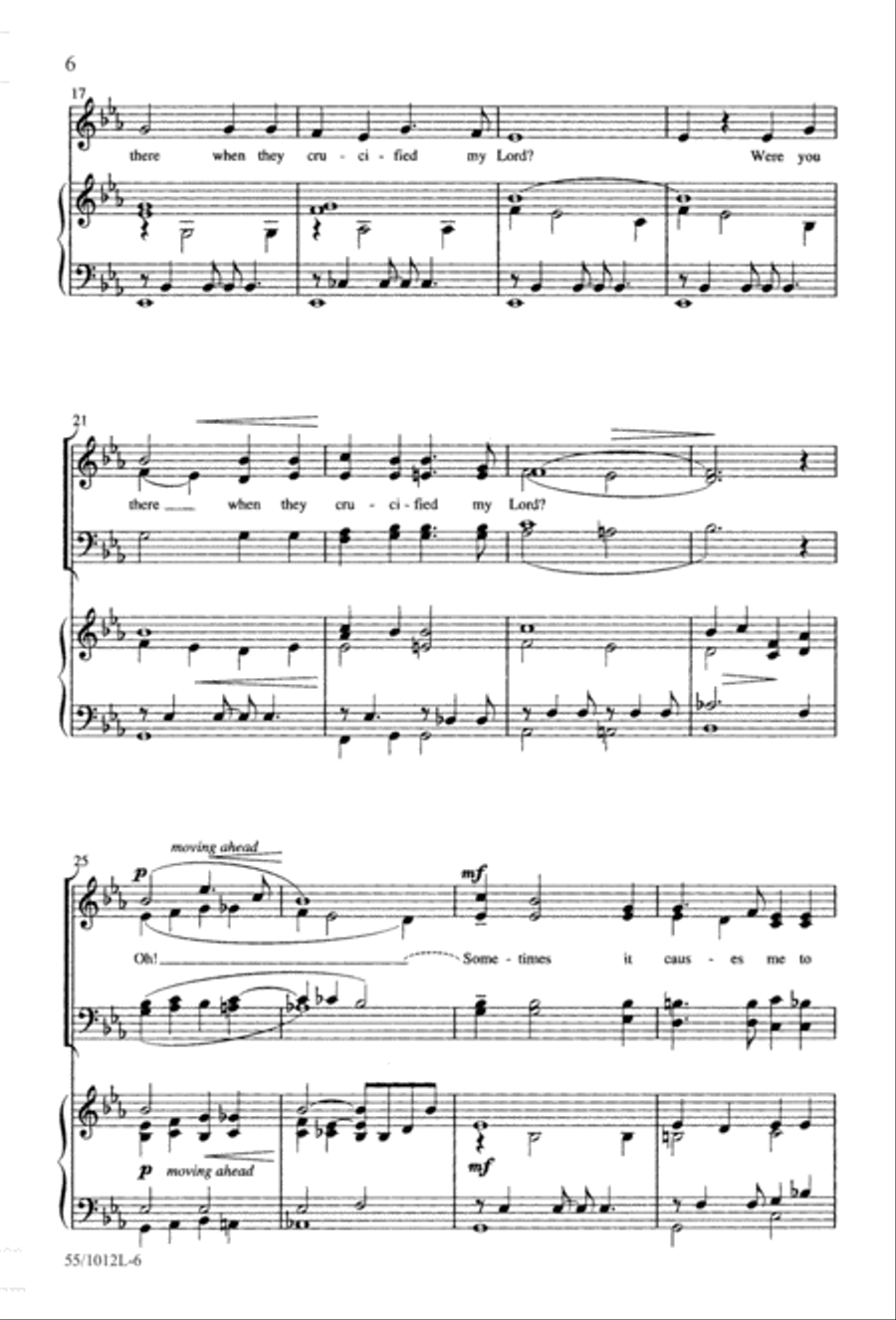 Stations of the Cross (Digital Download) 4-Part scores gallery preview page 8