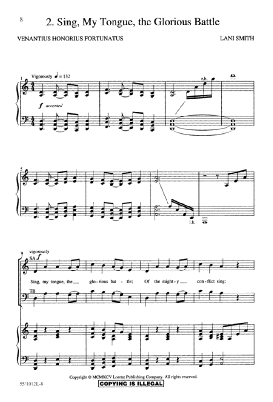 Stations of the Cross (Digital Download) 4-Part scores gallery preview page 10