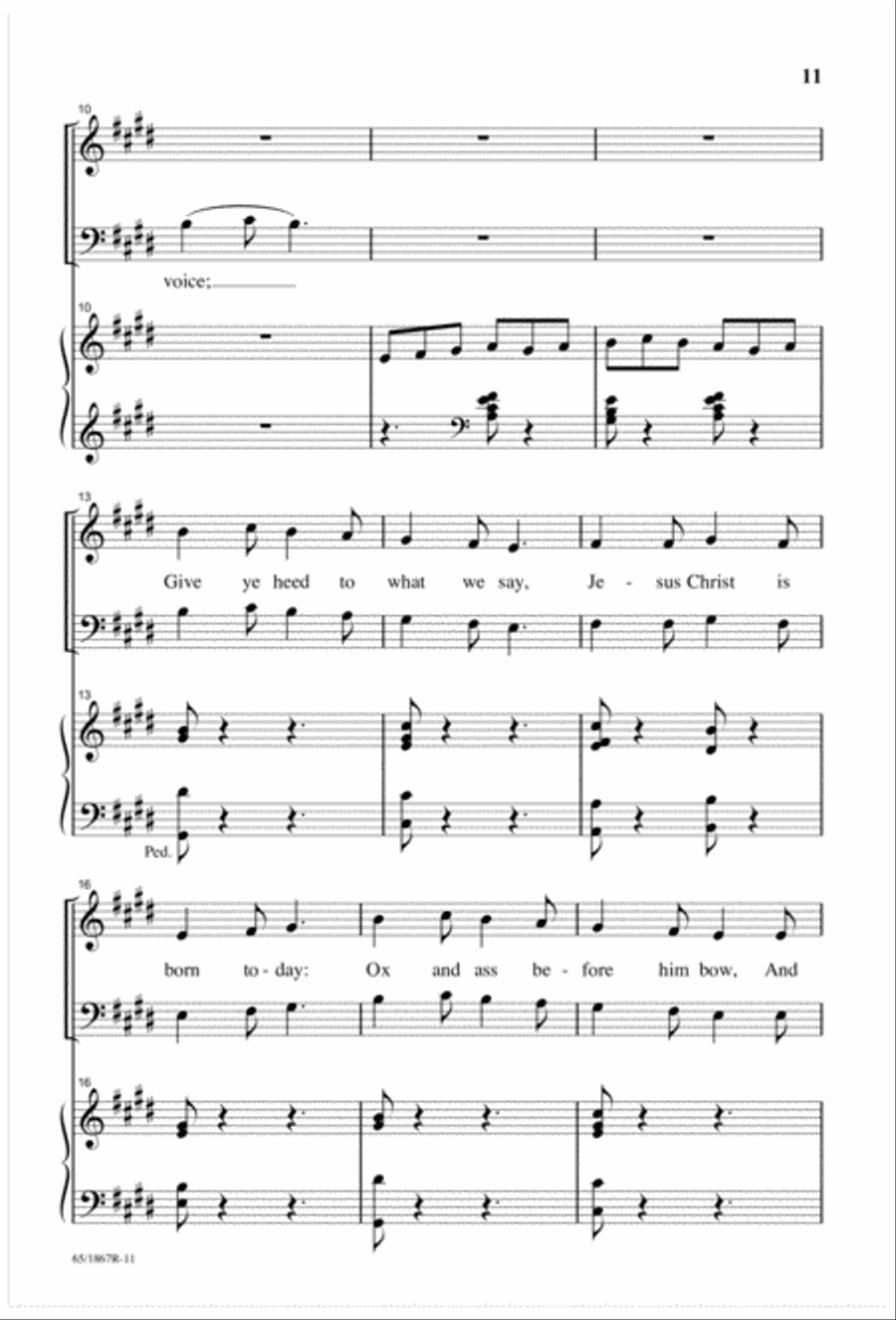 The Promised Messiah (Digital Download) 4-Part scores gallery preview page 13