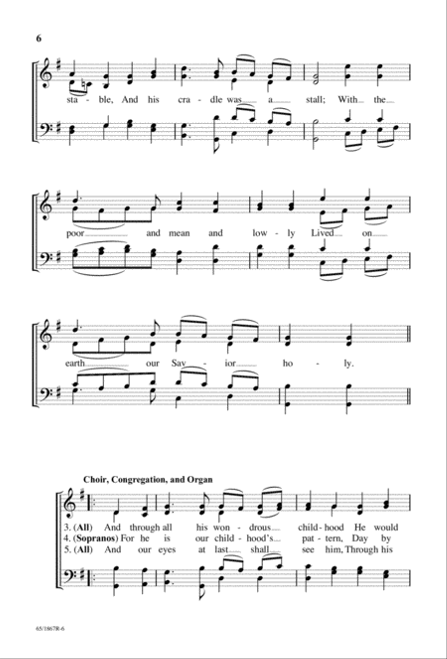 The Promised Messiah (Digital Download) 4-Part scores gallery preview page 8