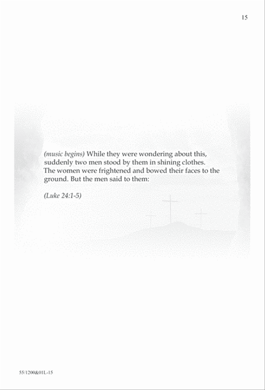 Once Upon a Morning (Digital Download) 4-Part scores gallery preview page 15