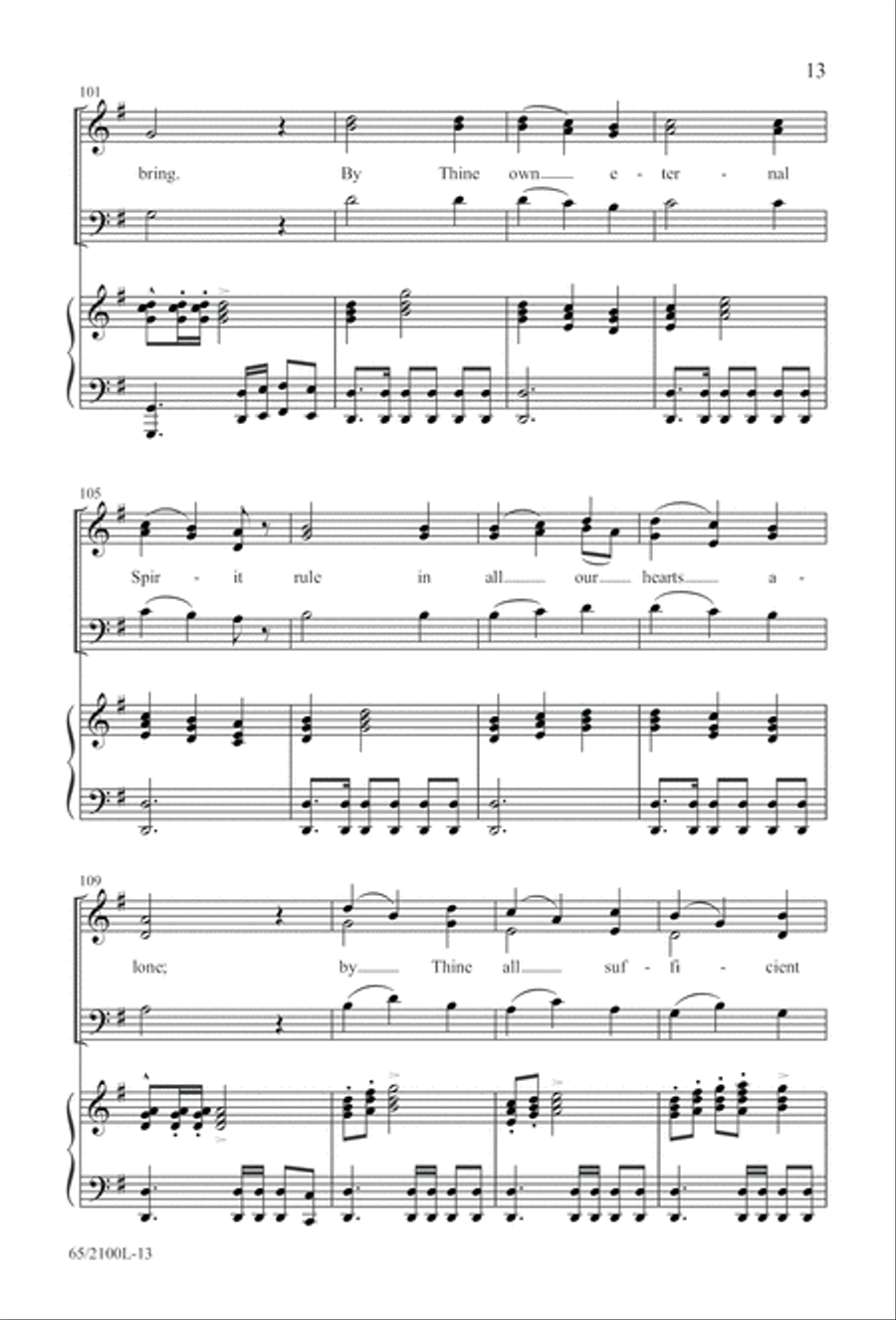 A Child, A King (Digital Download) 3-Part scores gallery preview page 13