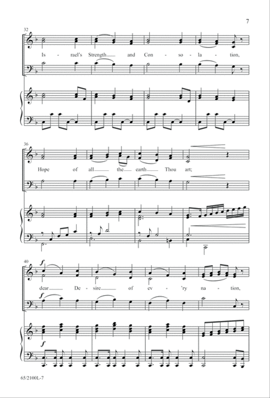 A Child, A King (Digital Download) 3-Part scores gallery preview page 7