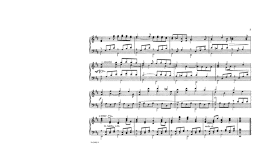 The Easy Organ Collection: Wedding Music (Digital Download) Organ scores gallery preview page 5