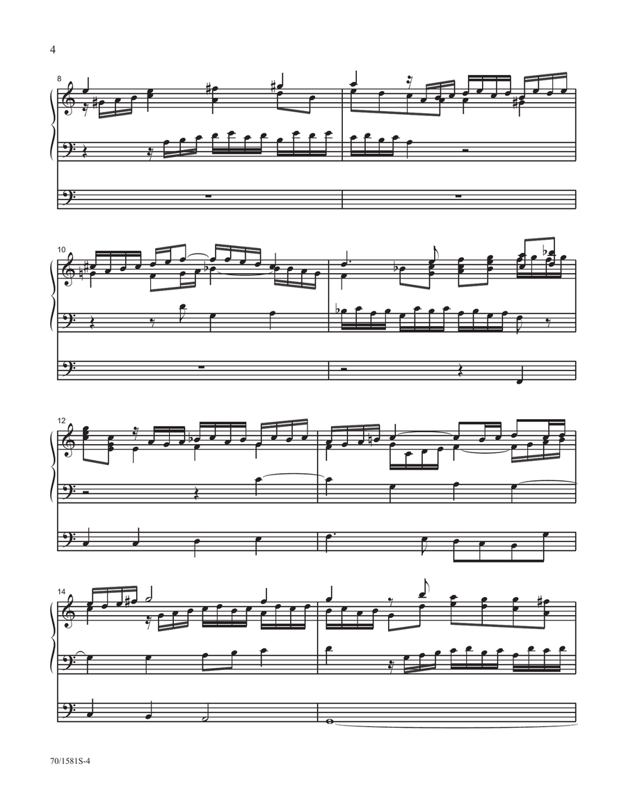 The Passion, Death and Resurrection of Our Lord, Jesus Christ (Digital Download) Organ scores gallery preview page 2
