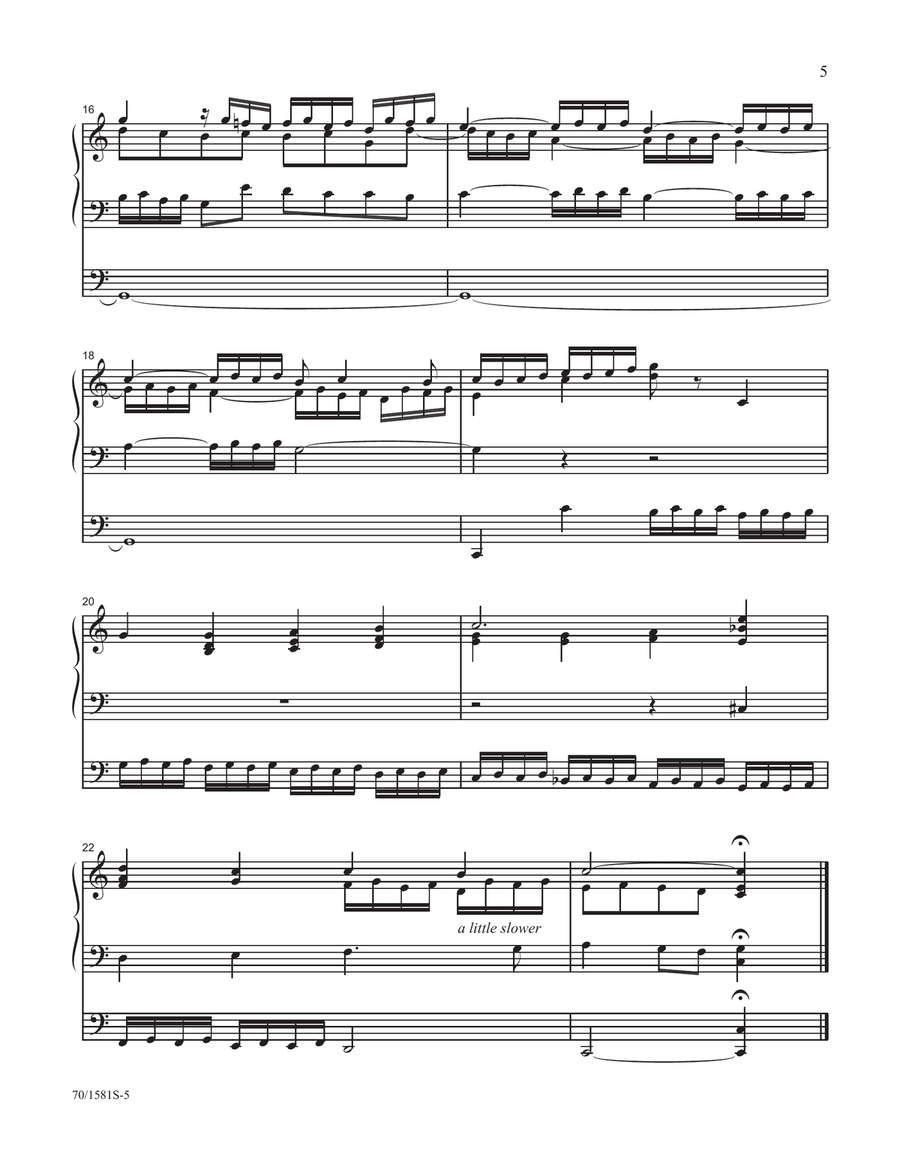 The Passion, Death and Resurrection of Our Lord, Jesus Christ (Digital Download) Organ scores gallery preview page 3