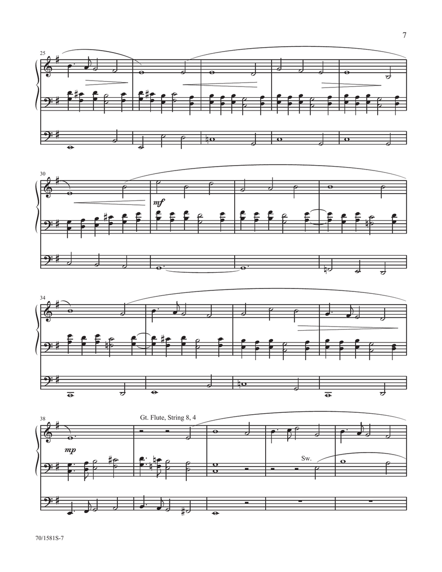 The Passion, Death and Resurrection of Our Lord, Jesus Christ (Digital Download) Organ scores gallery preview page 5