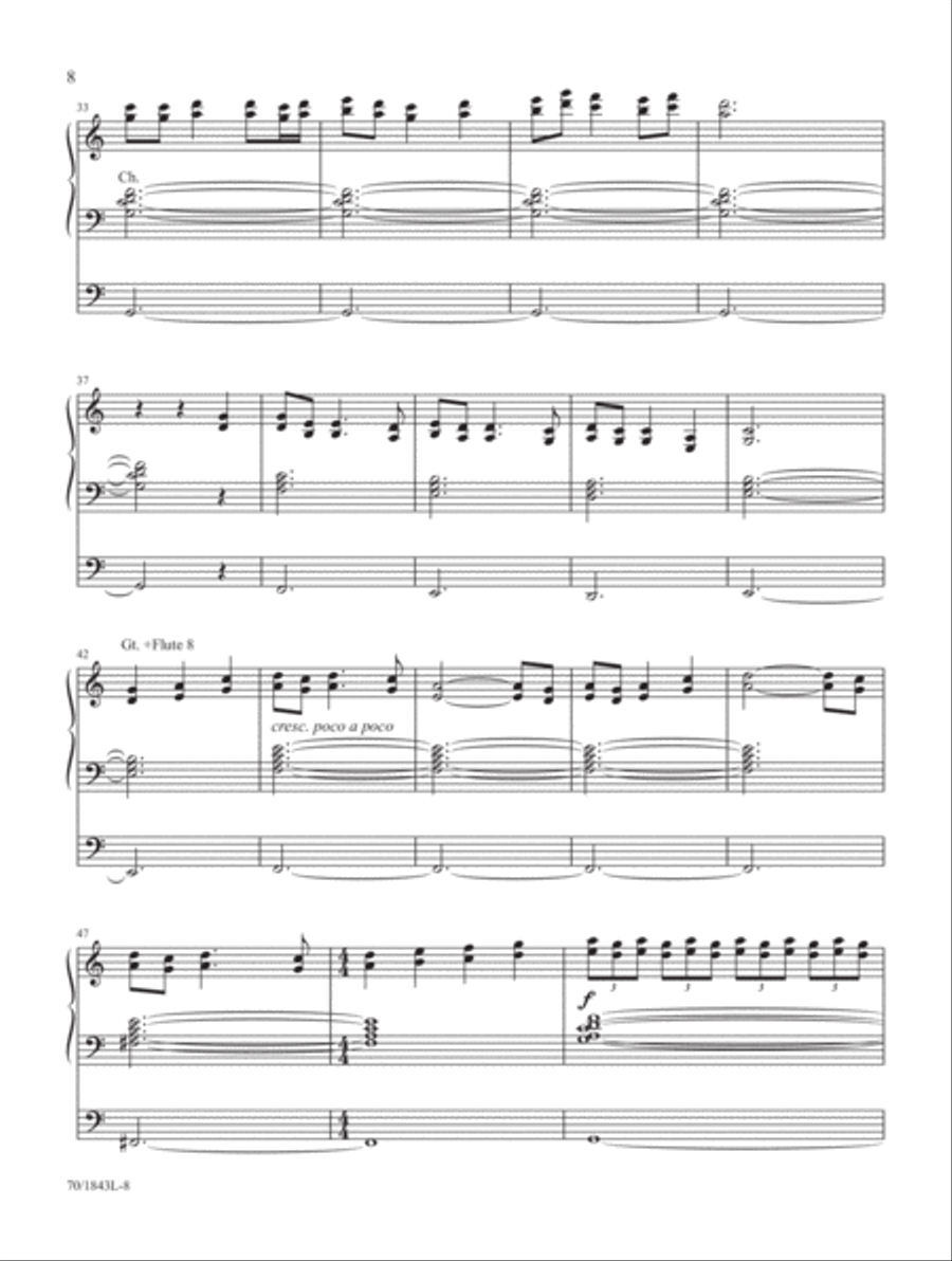 Hymn Tunes A to Z (Digital Download) Organ scores gallery preview page 3