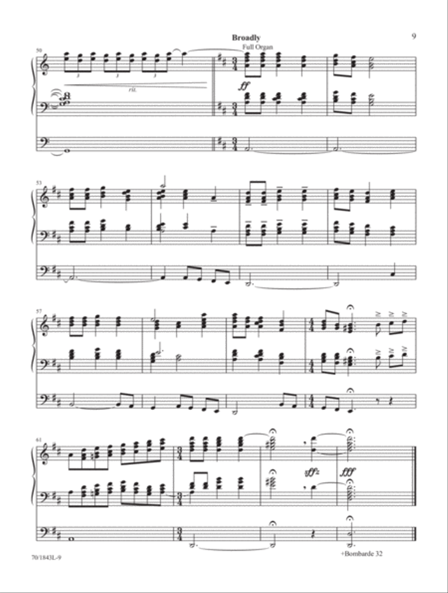 Hymn Tunes A to Z (Digital Download) Organ scores gallery preview page 4