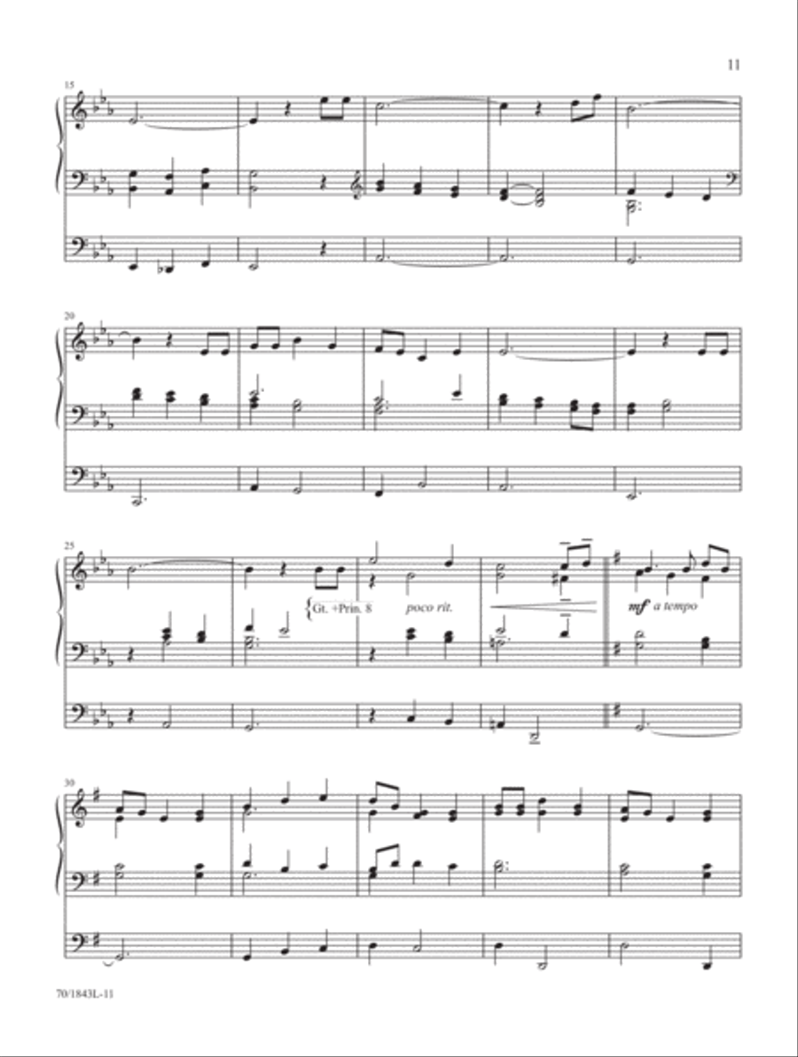 Hymn Tunes A to Z (Digital Download) Organ scores gallery preview page 6