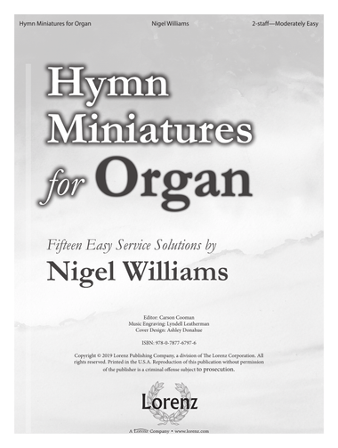 Hymn Miniatures for Organ
