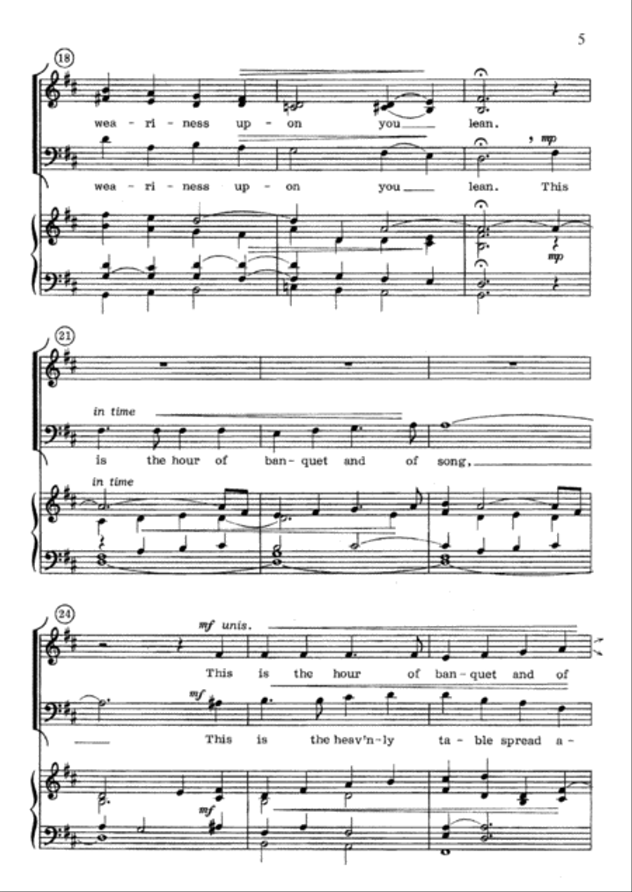 The Eternal Grace (Digital Download) 3-Part scores gallery preview page 5