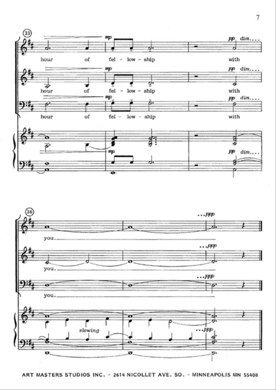 The Eternal Grace (Digital Download) 3-Part scores gallery preview page 7