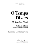 O Temps Divers - O Wanton Time (Digital Download)