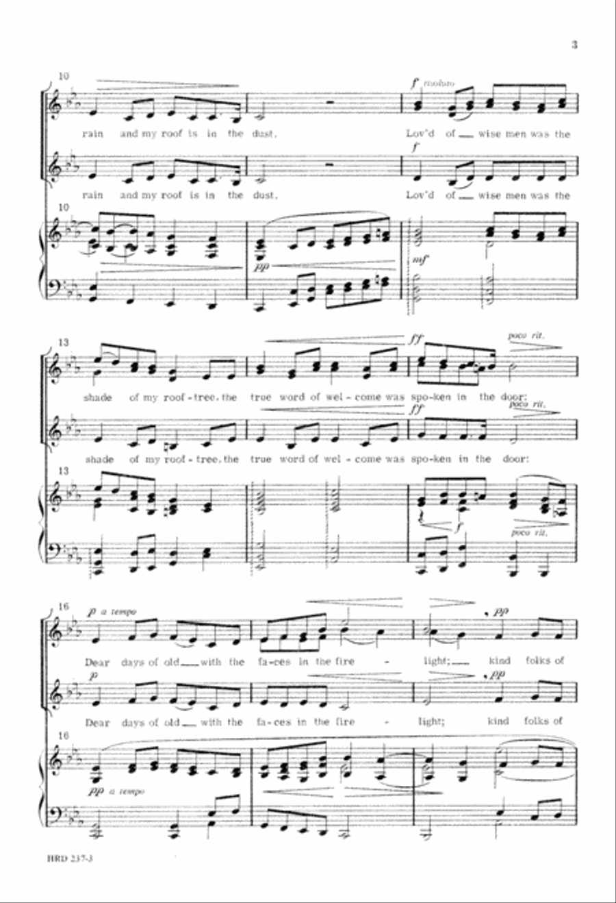 Whither Must I Wander (Digital Download) SSA scores gallery preview page 3
