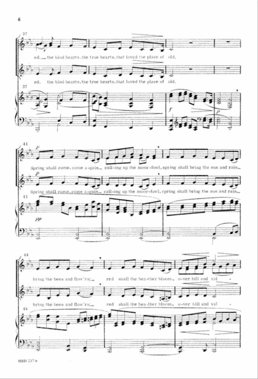 Whither Must I Wander (Digital Download) SSA scores gallery preview page 6