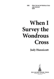 When I Survey The Wondrous Cross (Digital Download)