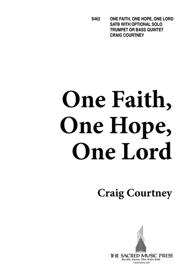 One Faith, One Hope, One Lord (Digital Download)