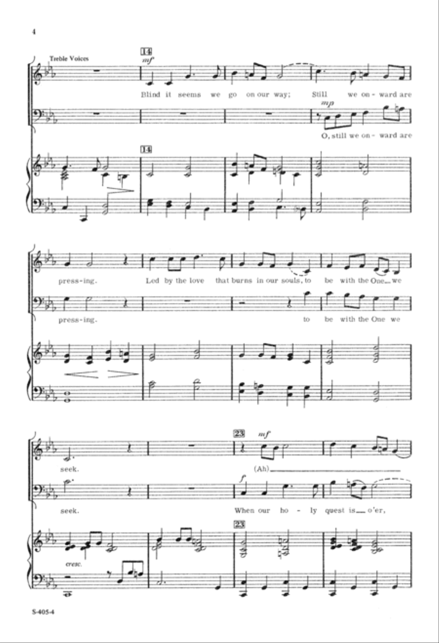 Bright the Star that Guides Our Path (Digital Download) 2-Part scores gallery preview page 4